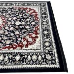 400 x 300 cm Dark Navy Classic Floral Royal Rug - Image 6