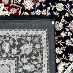 400 x 300 cm Dark Navy Classic Floral Royal Rug - Image 8
