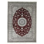 350 x 250cm Persian Kashan Elephant Feet Border Design Fine Red Rug