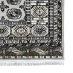 230 x 160cm Grey Bokhara Design Fine Machine Made Rug - Image 4