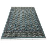 230 x 160cm Blue Bokhara Design Fine Machine Made Rug - Image 2