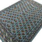 230 x 160cm Blue Bokhara Design Fine Machine Made Rug - Image 5