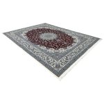 400×300 cm Luxury Persian Red Mashhad Design Rug - Image 3