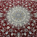 400×300 cm Luxury Persian Red Mashhad Design Rug - Image 6