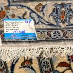 Kashan Ivory Floral Medallion Rug