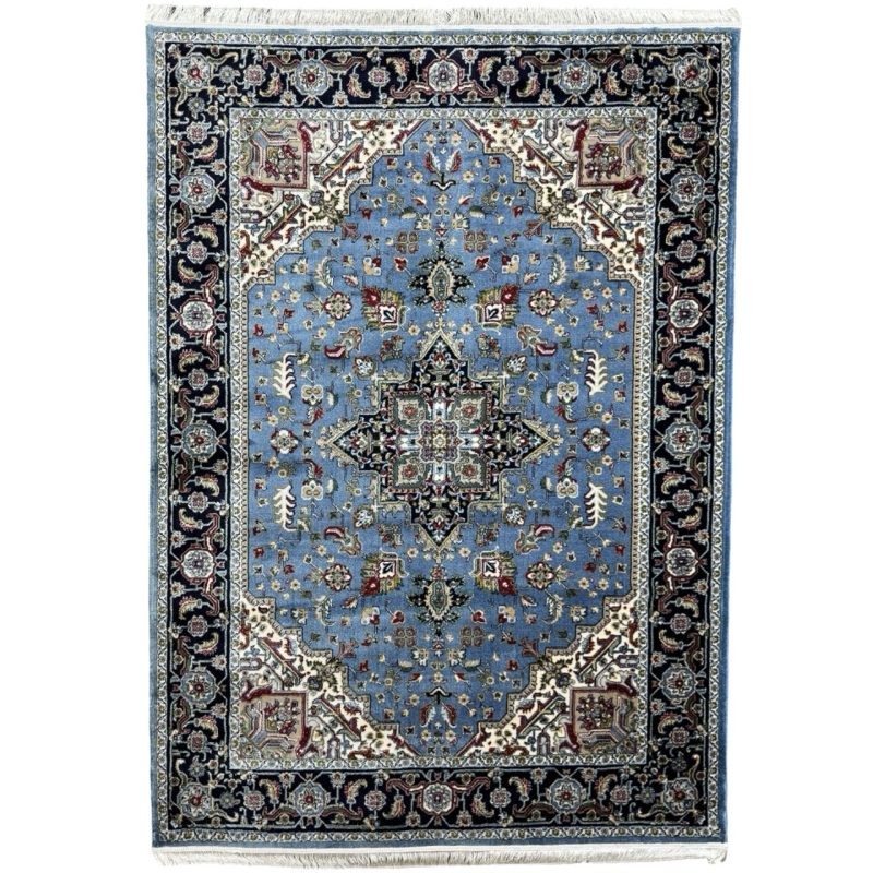 Iranian Heriz Design Medallion Rug