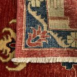 133 x 90cm Hand-Knotted Afghan Chobi Muslim Prayer Rug - Image 6