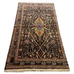 192cm x 94cm Hand-Knotted Afghan Tribal Baluch Rug - Image 3