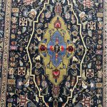 192cm x 94cm Hand-Knotted Afghan Tribal Baluch Rug - Image 5