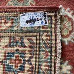138 x 105cm Hand-Knotted Red Fine Chobi  Wool Rug - Image 8