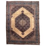 280cm x 210cm Hand-Knotted Authentic Persian Bidjar Rug