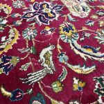 290 x 200cm Hand-Knotted Persian Tabriz Hunting Scene Wool Rug - Image 5