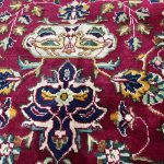 290 x 200cm Hand-Knotted Persian Tabriz Hunting Scene Wool Rug - Image 7