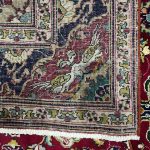 290 x 200cm Hand-Knotted Persian Tabriz Hunting Scene Wool Rug - Image 11