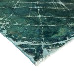 Ultra Vintage Turquoise Rug