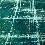 Ultra Vintage Turquoise Rug