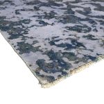 Ultra Vintage Reload Grey Navy Wool Rug