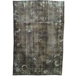 Ultra Vintage Reload Black Wool Rug