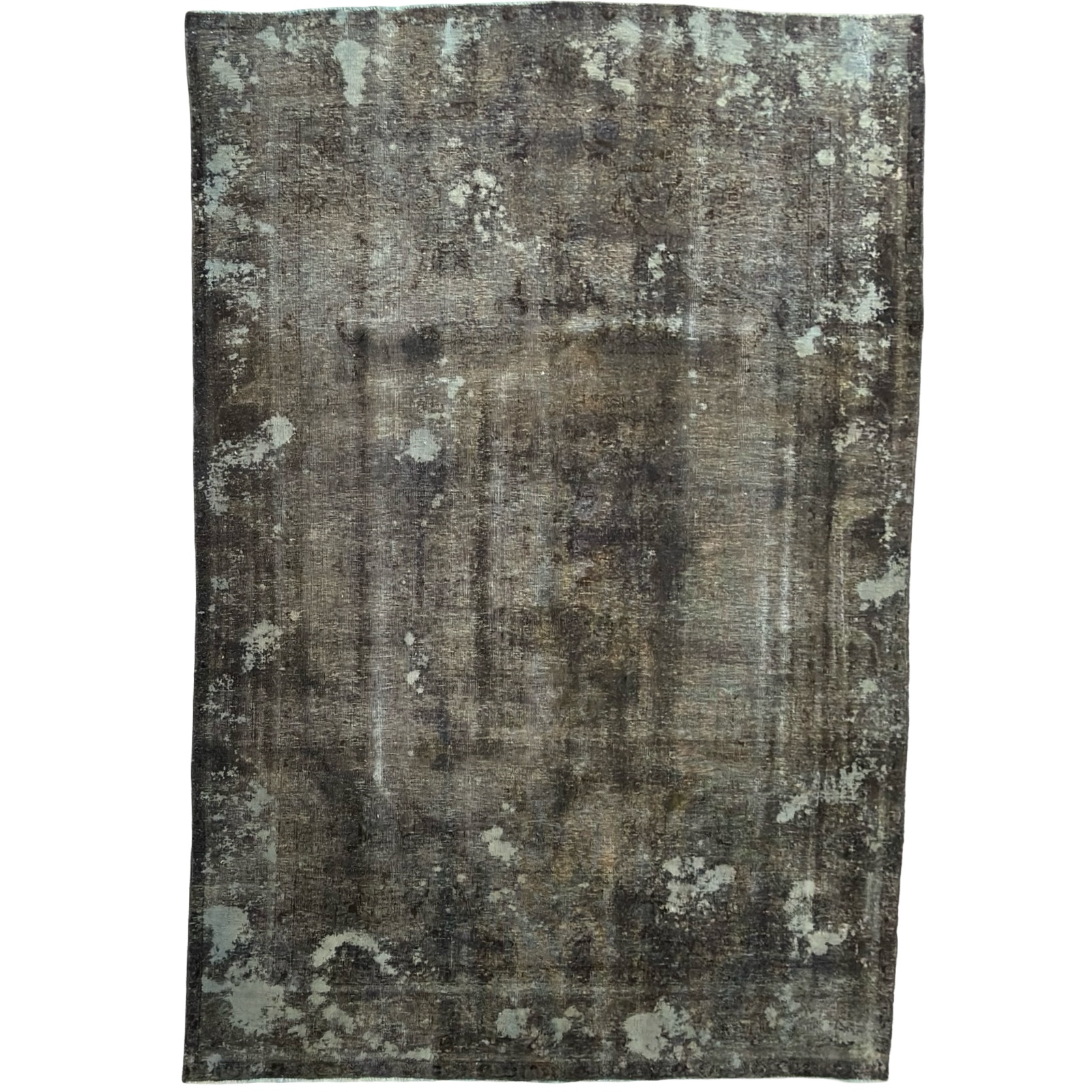 Ultra Vintage Reload Black Wool Rug