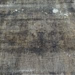 290 x 196cm Hand Knotted Ultra Vintage Reload Black Wool Rug - Image 6