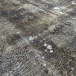 290 x 196cm Hand Knotted Ultra Vintage Reload Black Wool Rug - Image 7