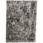 260 x 187cm Hand Knotted Ultra Vintage Reload Grey Wool Rug