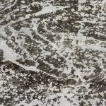 260 x 187cm Hand Knotted Ultra Vintage Reload Grey Wool Rug - Image 5