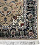400 x 80cm Persian Hariz Style Machine Made Beige Runner Rug - Image 2