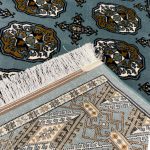 400 x 80cm Blue Bokhara Design Machine Made Runner Rug - Image 7