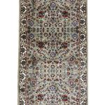 400 x 80cm Persian All Over Afshan Design Machine Made Beige Runner Rug - Image 6