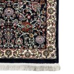 400 x 80cm Persian All Over Afshan Design Machine Made Navy Runner Rug - Image 2