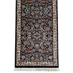 400 x 80cm Persian All Over Afshan Design Machine Made Navy Runner Rug - Image 3