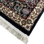 400 x 80cm Persian All Over Afshan Design Machine Made Navy Runner Rug - Image 8