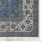 400 × 300 cm Luxury Blue New Nain Style Persian Rug - Image 9