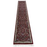 400 x 80cm Persian All Over Afshan Design Machine Made Red Runner Rug