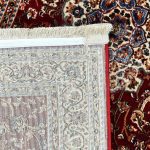 600 x 80cm Persian Kashan Style Soft Red Runner Rug - Image 9