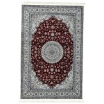 230 x 160cm Persian Red Nain Design Fine Quality Machine Made Rug