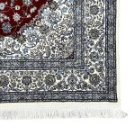 230 x 160cm Persian Red Nain Design Fine Quality Machine Made Rug - Image 4