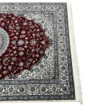 230 x 160cm Persian Red Nain Design Fine Quality Machine Made Rug - Image 7