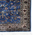 600 x 80cm Persian Kashan Style Soft Blue Runner Rug - Image 3