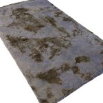 180 x 105cm Ultra Vintage Silver Blue & Taupe Hand-Knotted Persian Runner - Image 3