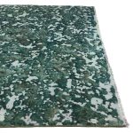 280 x 190cm Ultra Vintage Emerald Green Hand-Knotted Persian Rug - Image 5