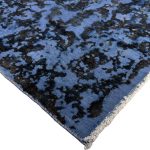 280 x 240cm Ultra Vintage Midnight Blue & Black Hand-Knotted Persian Rug - Image 4