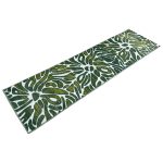 213 x 60cm Turkish Modern Machine Made Green Runner Rug - Image 2