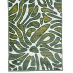 213 x 60cm Turkish Modern Machine Made Green Runner Rug - Image 4