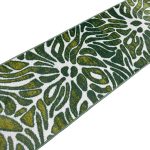213 x 60cm Turkish Modern Machine Made Green Runner Rug - Image 5