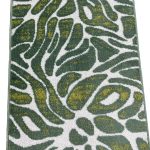 213 x 60cm Turkish Modern Machine Made Green Runner Rug - Image 6