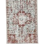 213 x 60cm Turkish Machine Made Vintage Design Runner Rug - Image 4