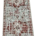 213 x 60cm Turkish Machine Made Vintage Design Runner Rug - Image 6