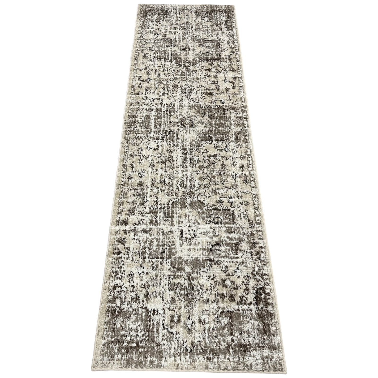 200 x 60 cropped_49 213 x 60cm Turkish Machine Made Vintage Design Runner Rug - Image 1